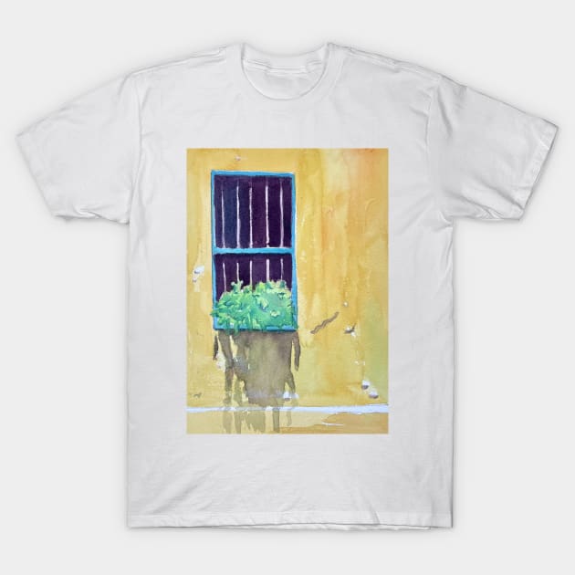 Yellow Wall T-Shirt by ElizaC